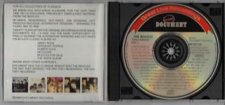 Rare OOP THE BEATLES - Documents Vol.  1 - DOCUMENT RECORDS Studio Out - takes 3