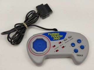Rare Triax Turbo Touch 360 Controller Snes 16 - Bit Nintendo Game Controller