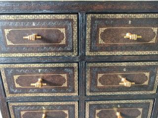 RARE SET OF 2 MAITLAND - SMITH VTG 29 Drawer APOTHECARY MEDICINE CHESTS 99 69 3