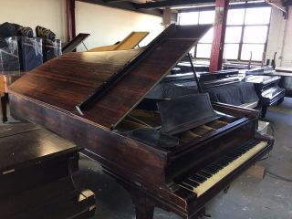 Rare Rosewood Steinway Concert Grand Model D Piano