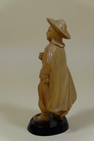 Chinese Wood Carving of Figurine - Cultural Revolution 3