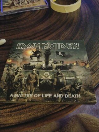 Iron Maiden A Matter Of Life And Death Cd,  Dvd Set Rare Bruce Dickinson 2006