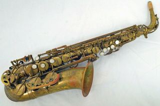 A.  Selmer Mark Vi 6 Alto Saxophone Sax Overhauled Ex,  Rare 1971 Vintage