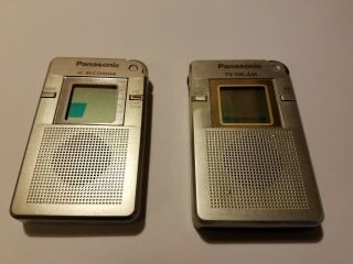 Panasonic Rr Dr60 Digital Recorder And Rare Panabox Radio (unhacked)