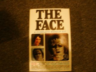 Vintage The Face Complete Make Up Kit Imageering Inc 1981 The Monster Face
