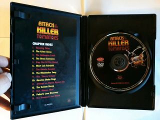Attack of the Killer Tomatoes DVD (25th Anniversary Edition) With Insert RARE 3