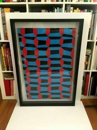 Barry Mcgee Geometric Pattern Limited Edition 2011 Art In The Streets Moca Rare
