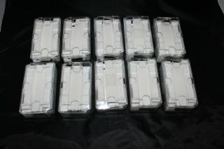 10 Rare Rolex Open Window Plastic Watch Shipping/storage Containers