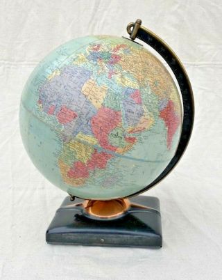 Replogle World Globe 12 " 1940 