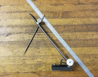 ANTIQUE Brown & Sharpe Surface Gage Scribe INDICATOR Holder • Machinist Tools US 2