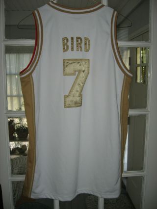 Rare Nike 1992 USA Olympic Gold Dream Team Larry Bird Basketball Jersey Large 2
