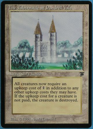 The Tabernacle At Pendrell Vale Legends Nm - M Rare Mtg Card (id 40618) Abugames