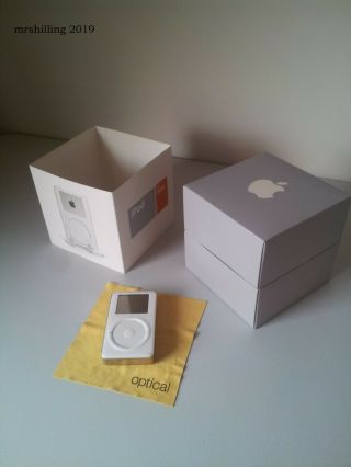 Ipod Mac 20gb Apple M8738lla Touch Wheel A1019 2nd Generation Rare Collectors