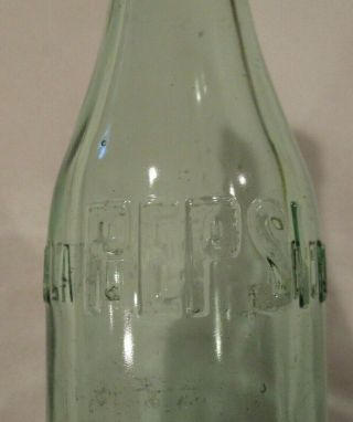 Rare Early Pepsi Cola Bottle Charlottesville Virginia - 6oz - - Shape 2