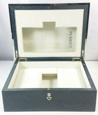 Very Rare - Maple Wooden Watch Box For Corum 20 Dollars Double Eagle Gold Coin