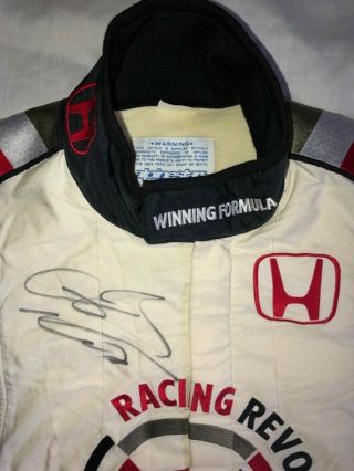 Jenson Button Race Suit Worn And Signed By Jenson Button✔️bar F1 Team✔️very Rare