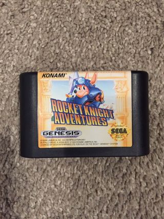 Rocket Knight Adventures (Genesis) TOTAL COMPLETE SET w/POSTER RARE PERFECT 3