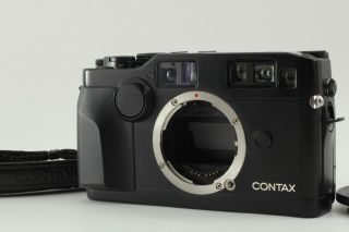 【rare Near Mint】contax G2 Black 35mm Rangefinder Body Only From Japan 224