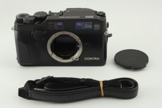 【Rare Near Mint】Contax G2 Black 35mm Rangefinder Body Only From Japan 224 2