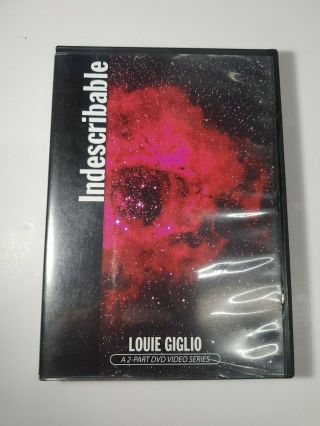 Louie Giglio - Indescribable (dvd,  2005) Rare