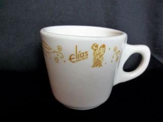 Rare Vintage Elias Brothers Big Boy Restaurant Tea Coffee Mug Cup,  Con