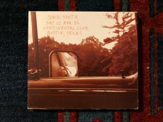 Sonic Youth Live At The Continental Club - Rare Cd - Thurston Moore