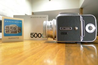 Hasselblad 500c C/m Rare Camera Kit 80mm Ct F/2.  8 A12,