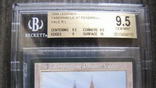 Magic The Gathering Legends The Tabernacle At Pendrell Vale BGS 9.  5 2