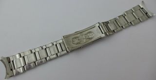 Mega Rare Vintage 1959 Rolex " Big Logo " 20mm Submariner Explorer Gmt Bracelet