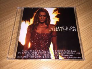 Celine Dion Imperfections Korea 1track Official Promo Cd / Mega Rare