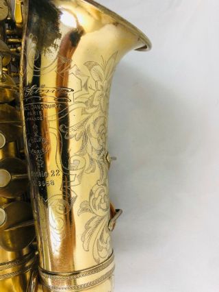 Selmer Gold Plated Model 22 Alto Sax Extremely Rare Pre Black Friday