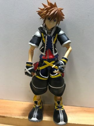 ⭐️disney Kingdom Hearts Sora 6” Loose Figure Only On Display Rare 