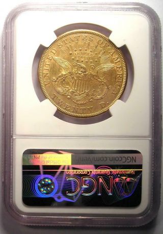 1874 - CC Liberty Gold Double Eagle $20 - NGC AU Details - Rare Carson City Coin 3