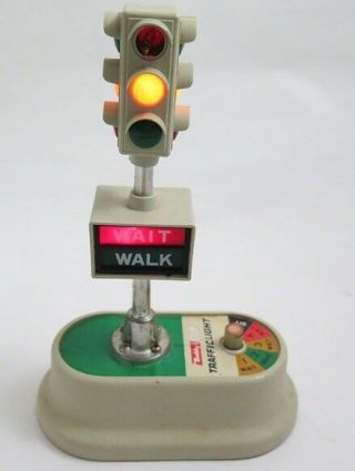 Vintage 1970s Buddy L Rare Japan Electric Traffic Lights Signal Toy