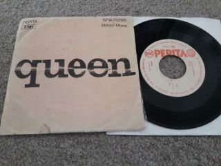 7 " Queen We Are The Champions / We Will Rock You 45 Rare Hungarian Press P/s
