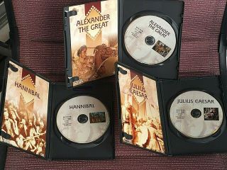 Great Generals of the Ancient World Dvd Box Set.  RARE 3