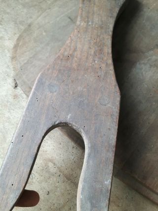 VINTAGE wooden boot jack welly puller remover/doorstoper 3
