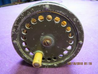 Antique Abbey & Imbrie Salmo Freshwater Fly Reel Made In Usa