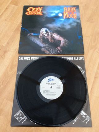 Ozzy Osbourne - Bark At The Moon - Rare EX Vinyl LP Record 2