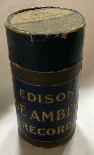 Antique Edison Cylinder Record 2719 - Rare Daisies Won’t Tell
