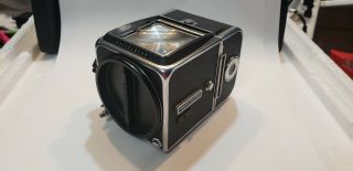 [rare] Hasselblad 500c/m 500 Classic Camera W/ Film Holder & Lens Cap.