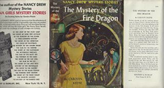 Nancy Drew 38 The Mystery Of The Fire Dragon W/dj 1961a - 1 1st/1st Rare N - Fine