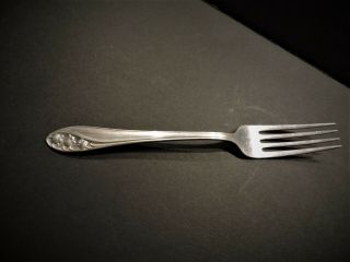 Gorham Lily Of The Valley Sterling Silver Dinner Fork.  1950s.