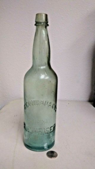 Wyo322 Antique Glass Bottle C.  Conrad & Co 