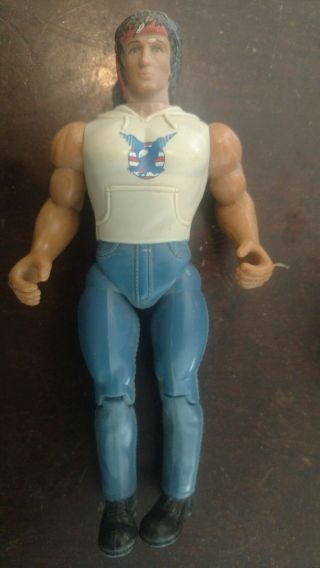 Rambo Action Figure Vintage 1985 Rare Sylvester Stallone Toy