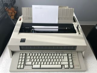 Rare Ibm Wheelwriter 5 Typewriter With 5441 Printer Module