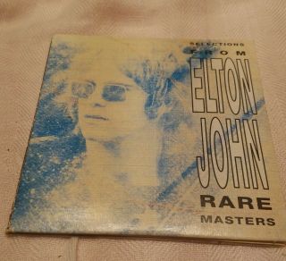 Rare Masters By Elton John.  Double Cd