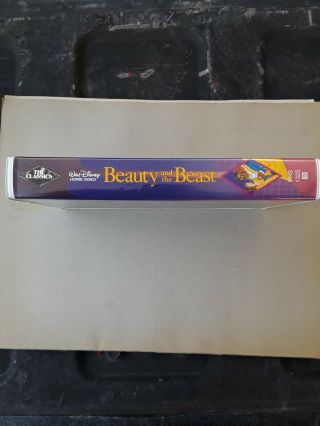 Beauty and the Beast,  A Walt Disney classic with Rare Mickey Mouse logo on tape 2