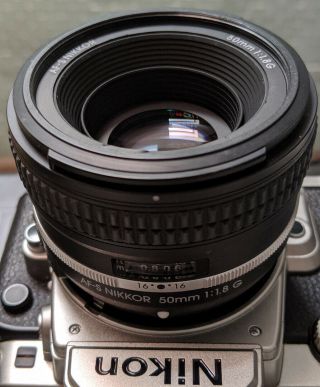 RARE Nikon Df Silver,  Special Edition 50mm F1.  8 & Nikkor 105mm Lenses NO RSV 3
