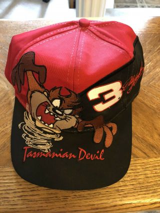 Dale Earnhardt Sr Rare Taz Hat Cap Nascar